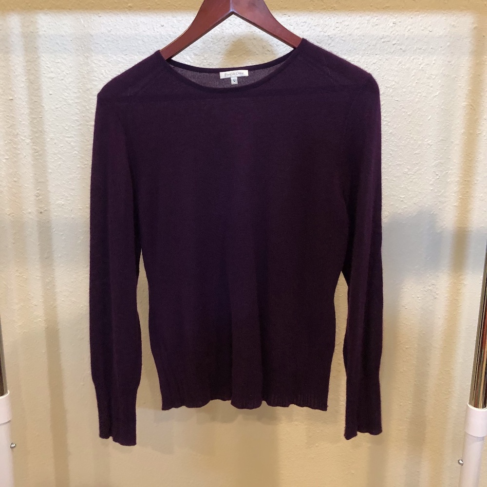 Blare de Chine purple top